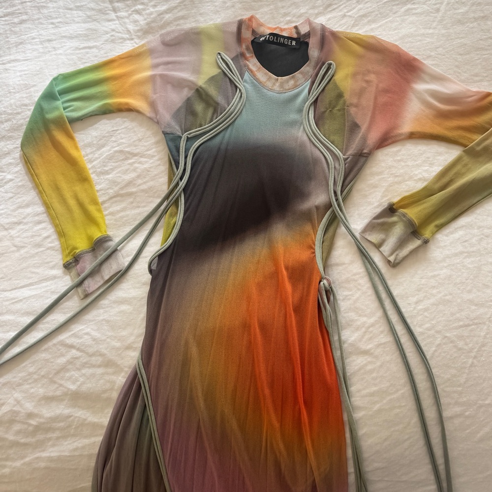 Ottolinger long mesh dress - Picture 13 of 14